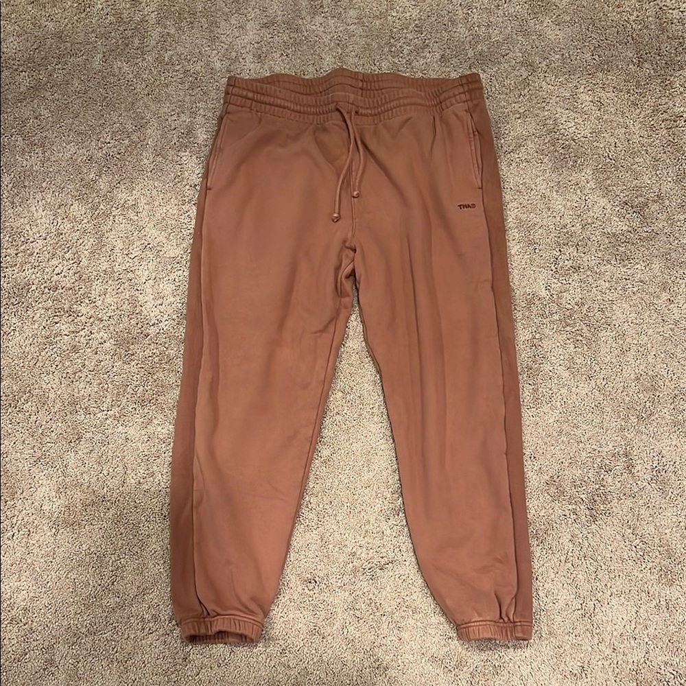 Aritzia TNA Sweatfleece Terry Fleece Boyfriend Fit Joggers